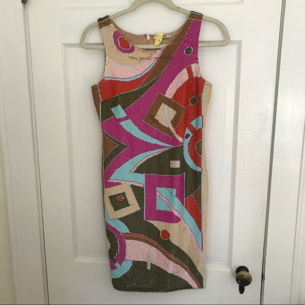 Renzo & Kai - designer rainbow dress